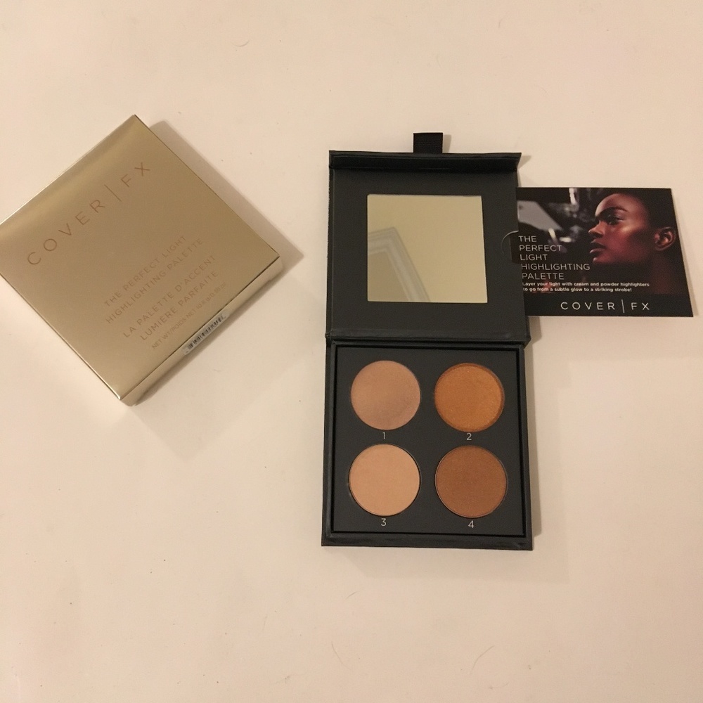 Cover FX Perfect Light Highlight Palette Med Deep